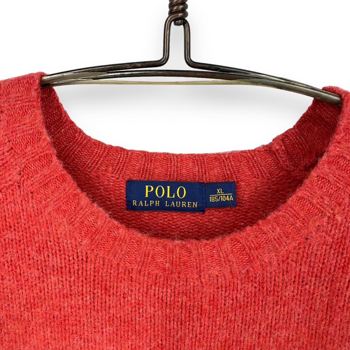 폴로 레더 엘보패치 울 니트 상품이미지6