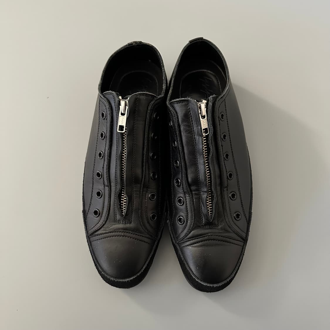 요지야마모토 yohji yamamoto 가죽 단화 스니커즈 상품이미지4