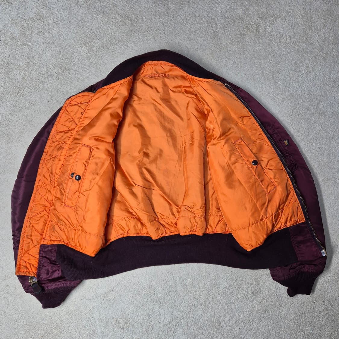 80s 미제 알파인더스트리 MA1 상품이미지6