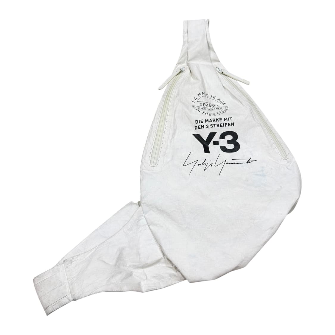 Y-3 아디다스 요지야마모트 슬링백 가방 화이트 상품이미지2