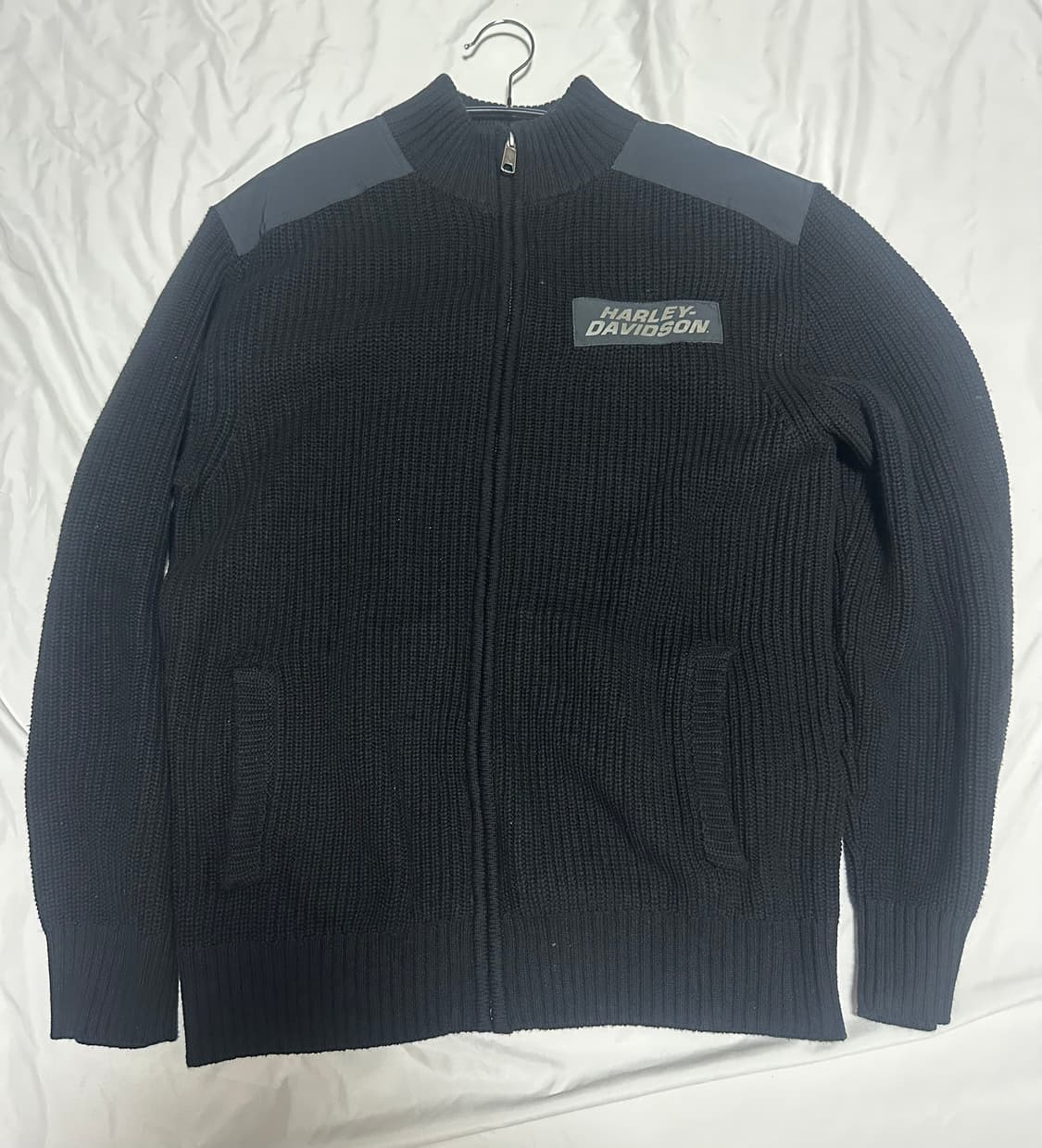 할리데이비슨 스컬 스웨터 블랙 m 상품이미지2