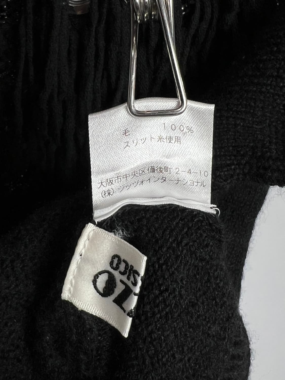 JIZZO CLASSICO 울 니트 상품이미지5