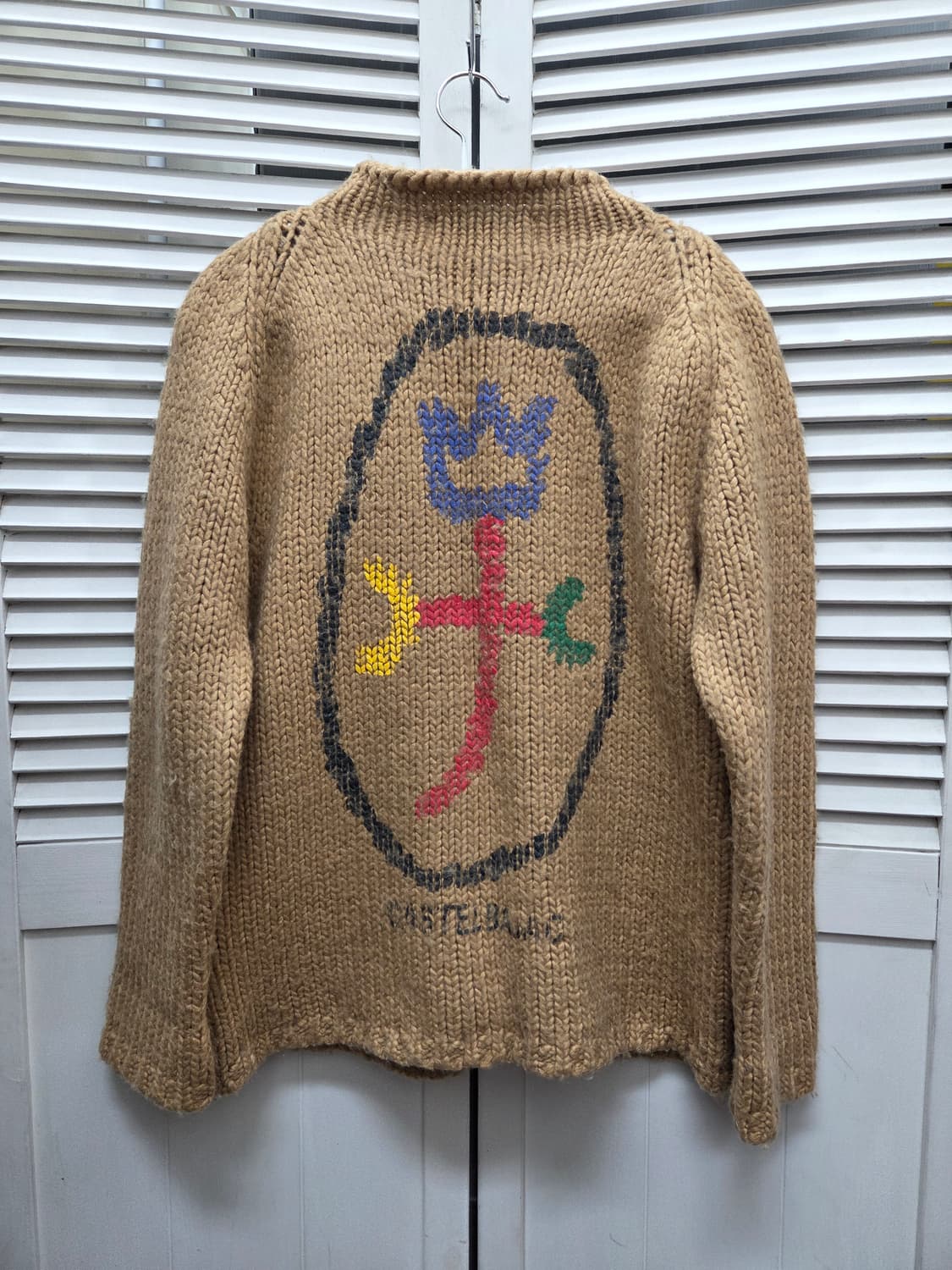 JC DE 까스텔바작 헤비 울 니트 스웨터 상품이미지4