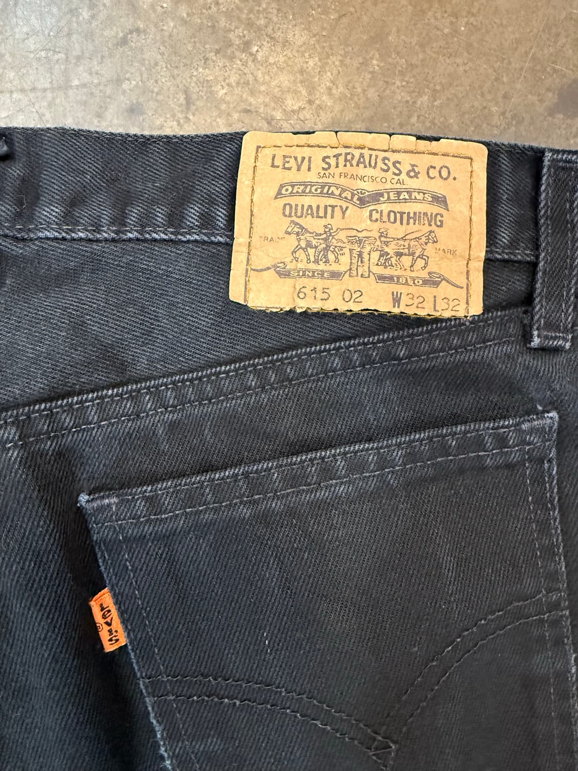 리바이스 흑청 uk(32) 상품이미지5