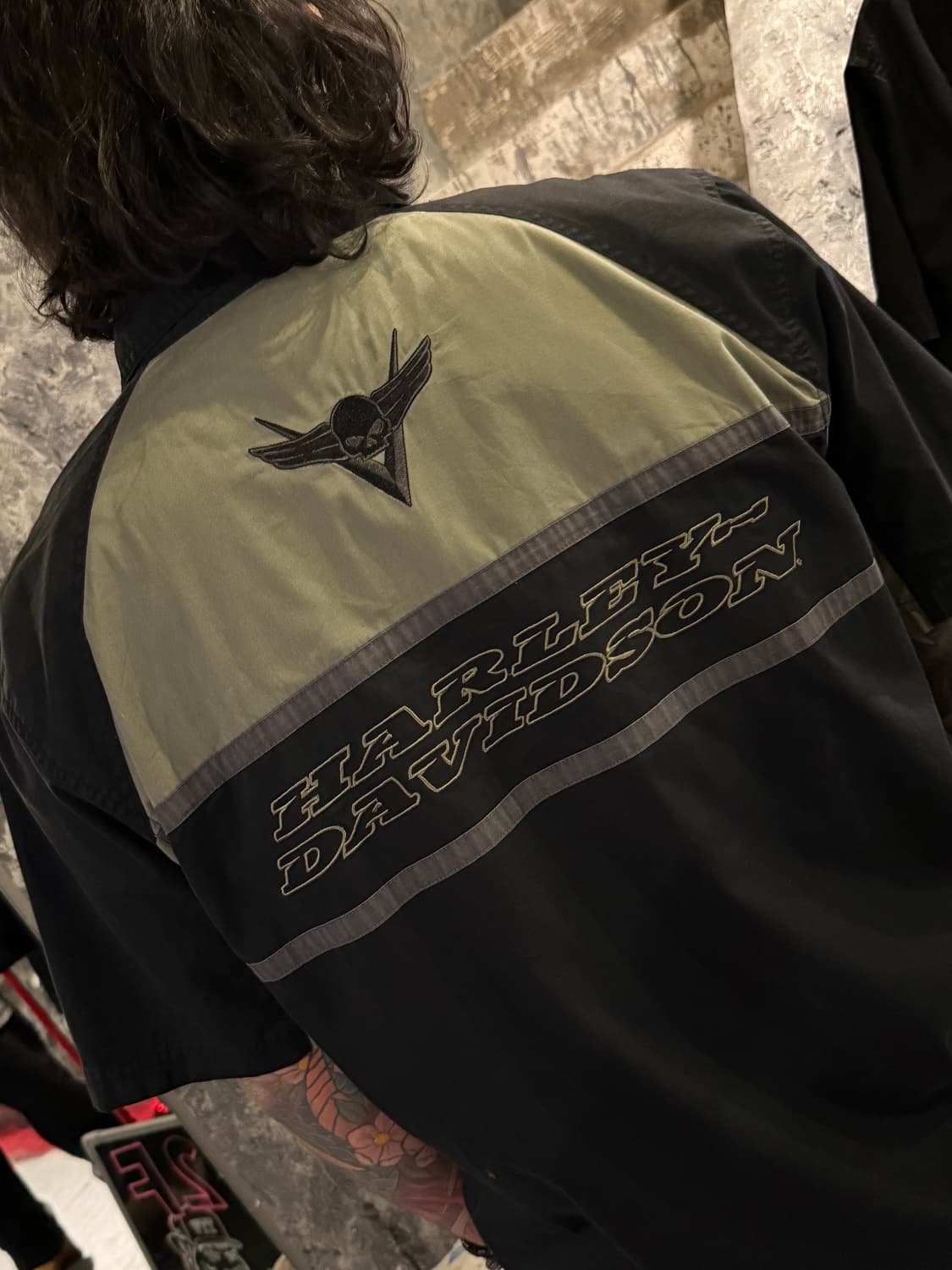 HARLEY DAVIDSON 할리데이비슨 레이싱 라이더 반팔셔츠 상품이미지2