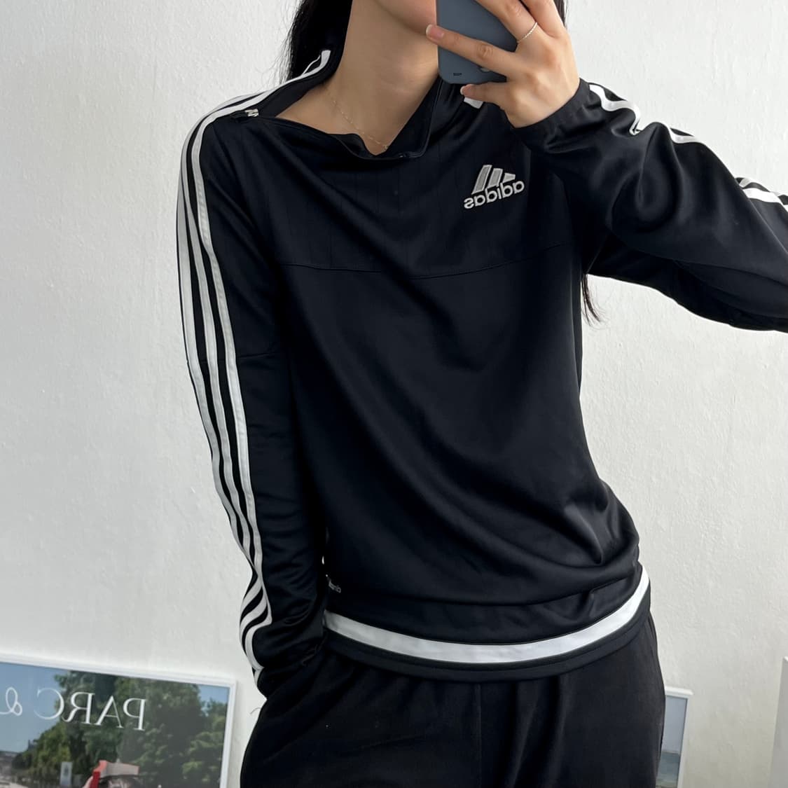 90) 아디다스긴팔져지 목폴라져지 A1904 상품이미지1