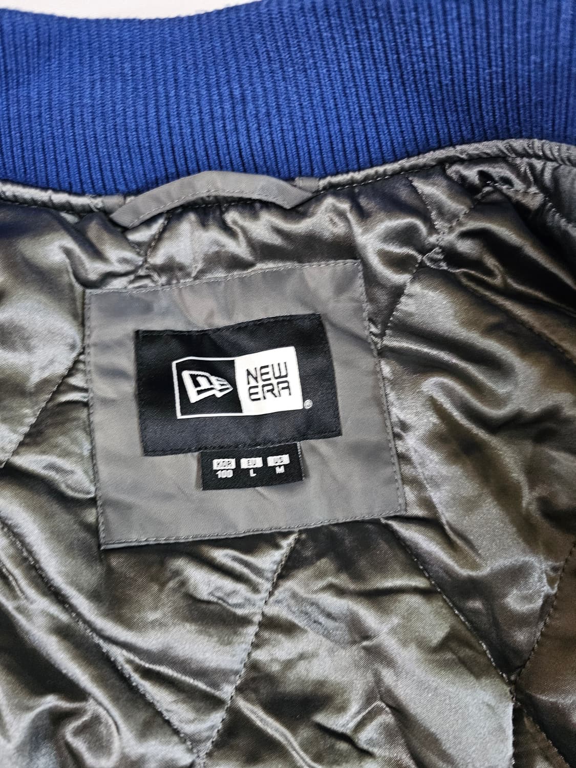 [100,L] 뉴에라 LA 다저스 야구 점퍼 바시티 스타디움 패딩 자켓 상품이미지6