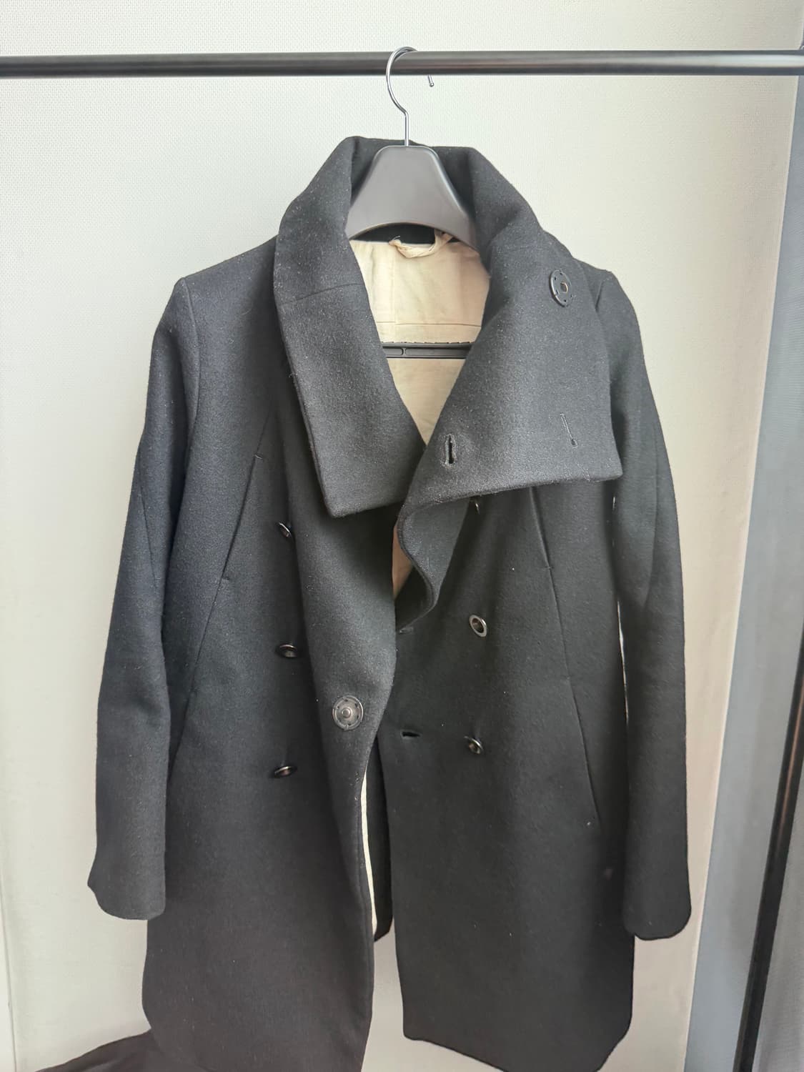 더 비리니 안느 멜튼 하이넥 코트 s 상품이미지5