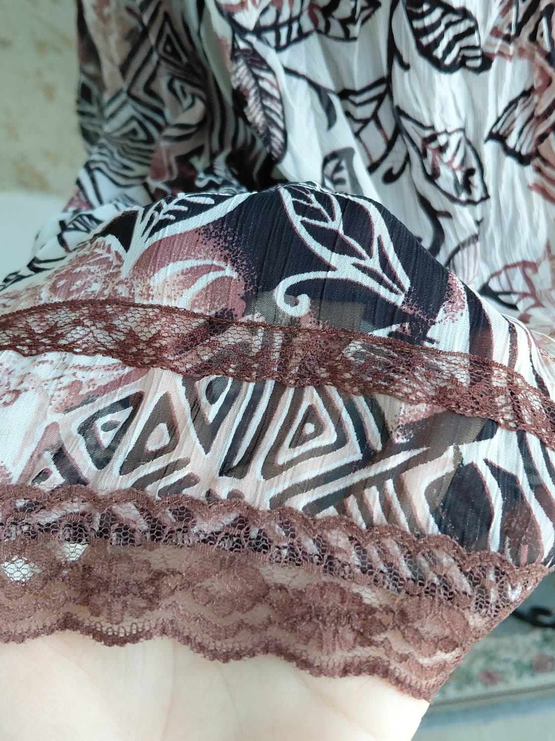 [빈티지] 패턴 나시 원피스 빈티지 스타일 상품이미지3