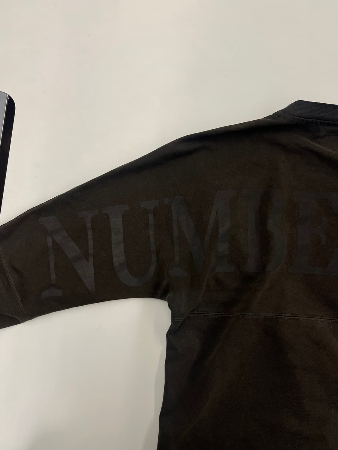 넘버나인 백프린팅 롱슬리브 2사이즈 상품이미지3