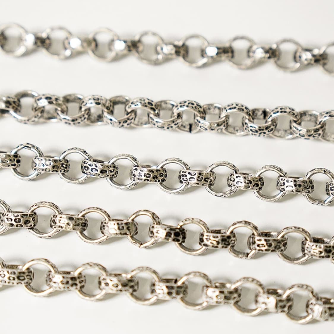 [Beyond Legacy] Hammered chain Silver 상품이미지9