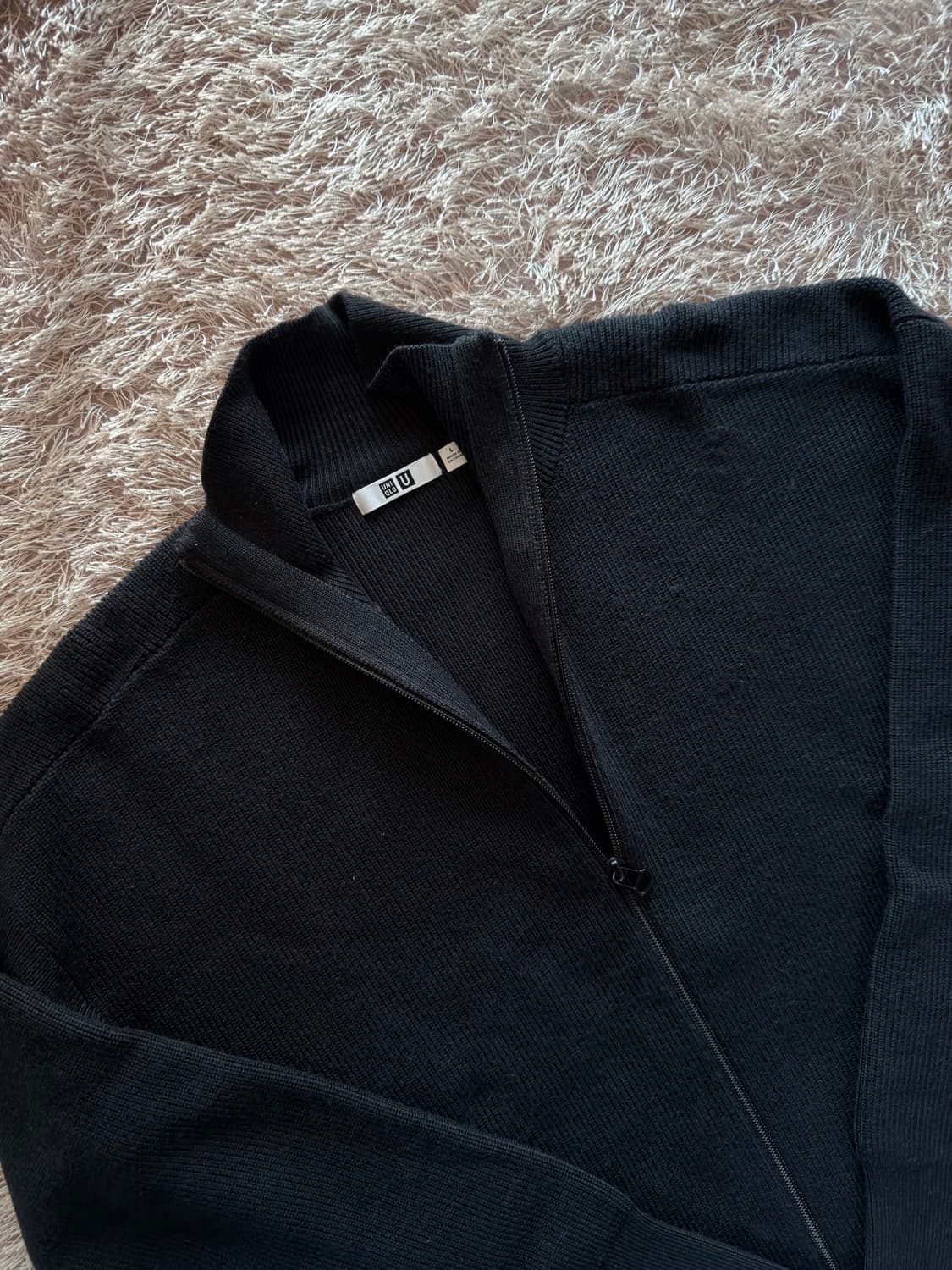 유니클로u 니트집업 L 상품이미지1