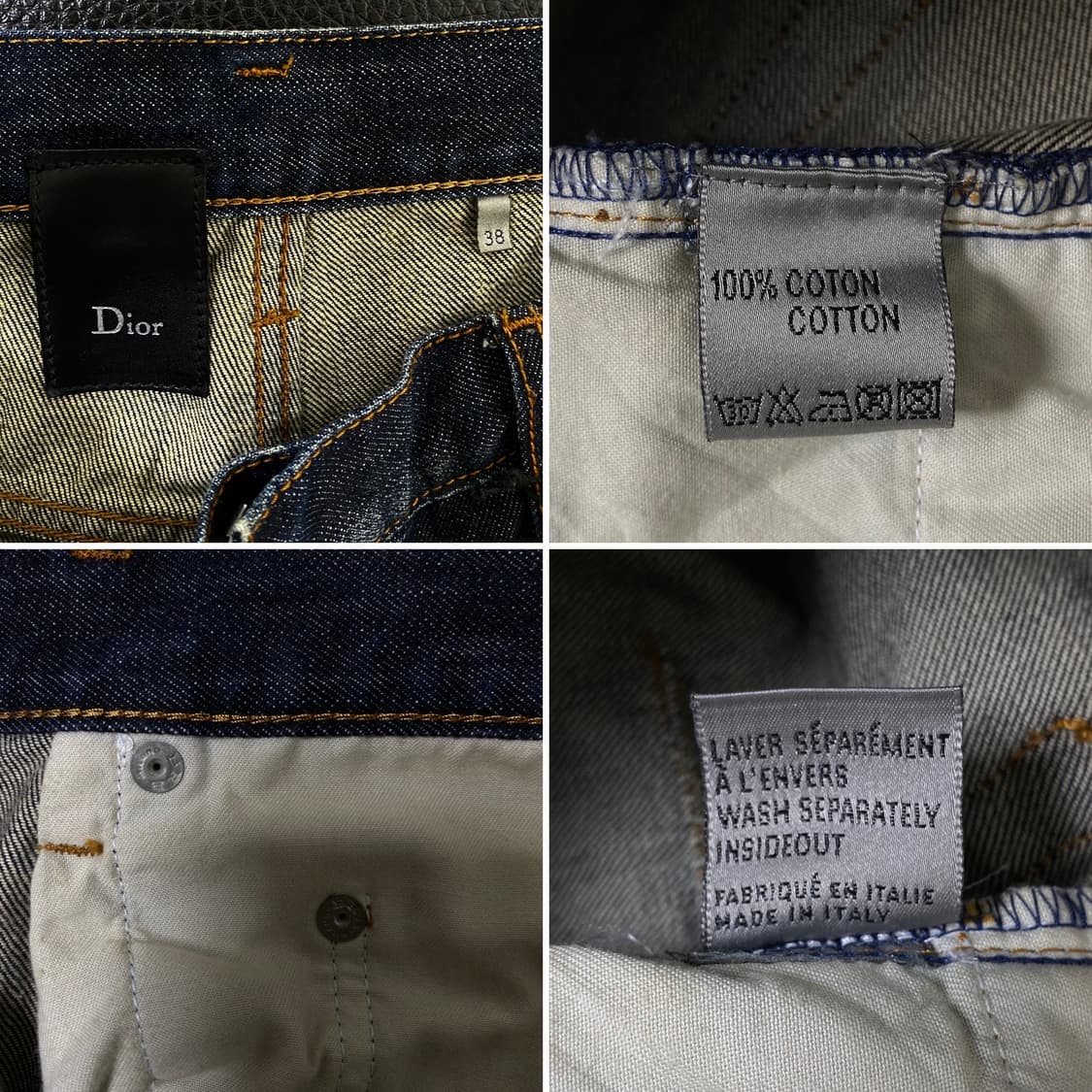 2007FW Dior HOMME NAVIGATE Jeans 상품이미지6
