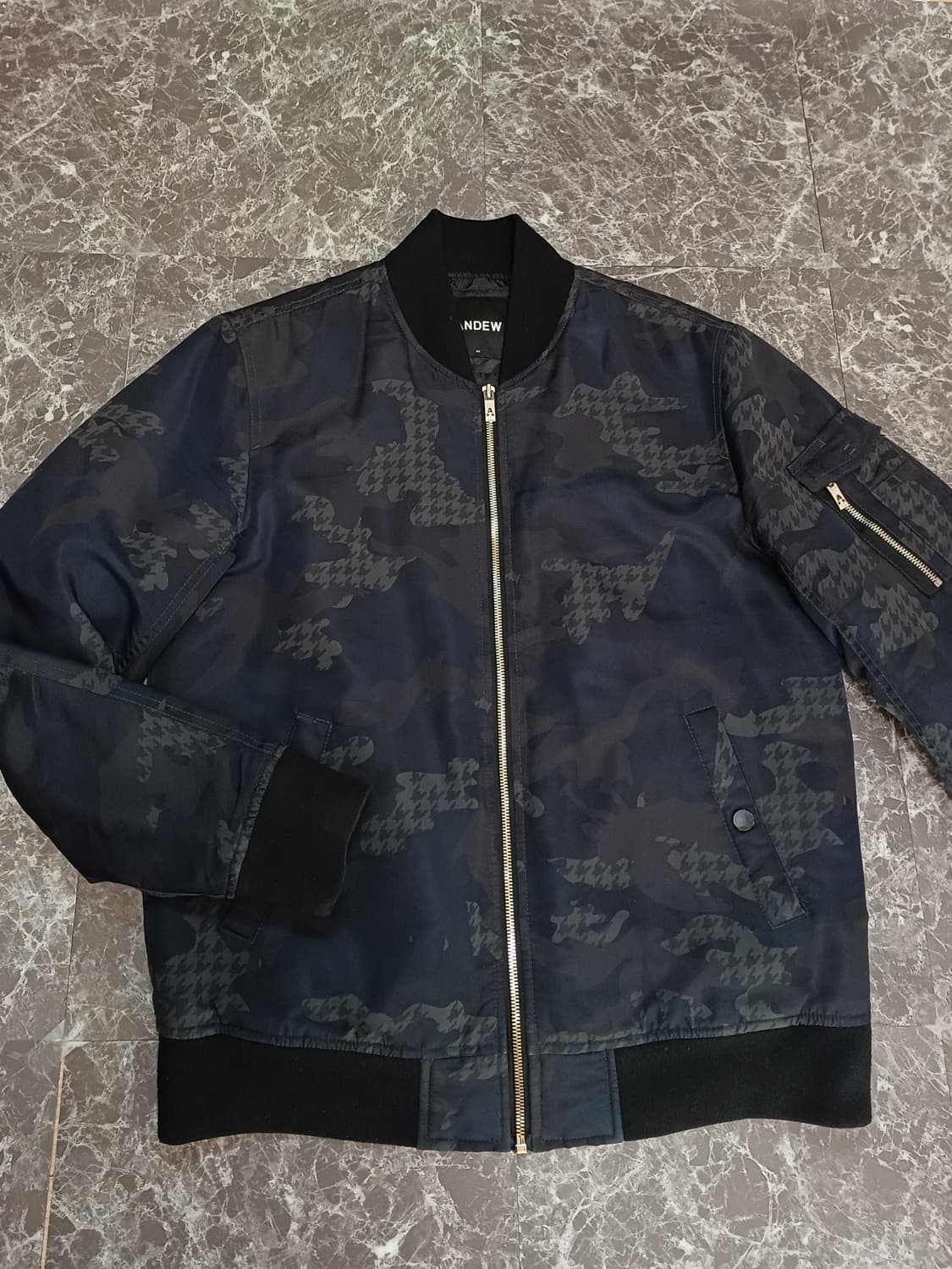 앤드뉴(ANDEW) 카모플라주 블루종 점퍼 100 상품이미지2