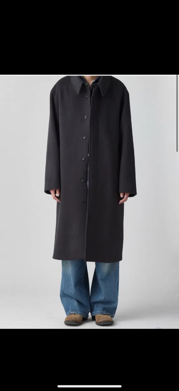 해칭룸 발마칸 코트 차콜 4 상품이미지1