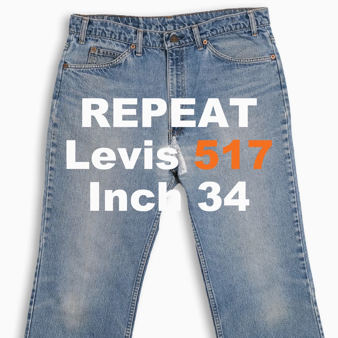 리바이스 517 오렌지탭 중청 80s USA 34인치 OR51734186 상품이미지1