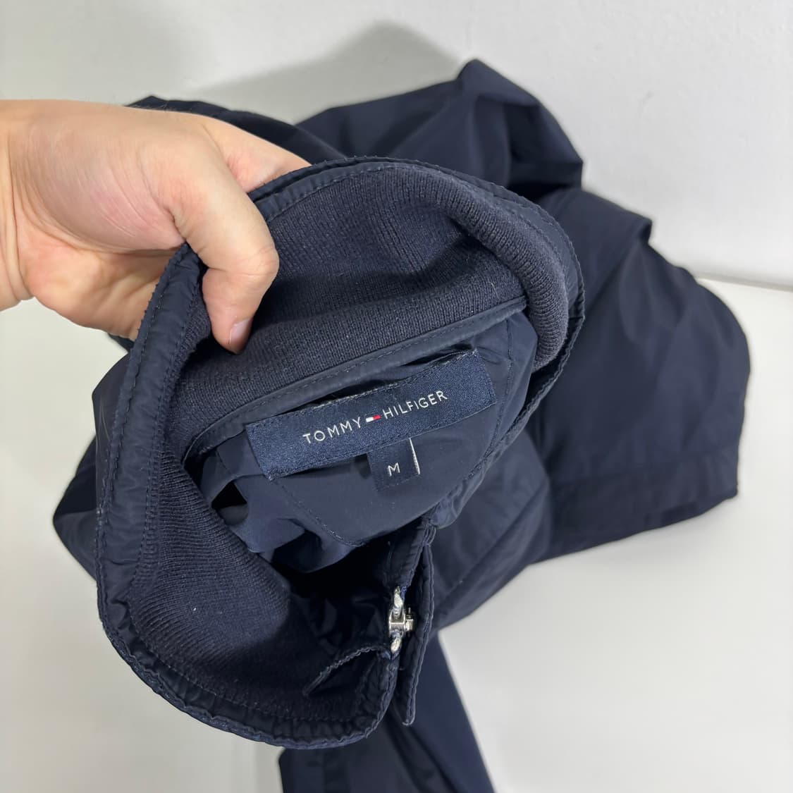 M 타미힐피거 다크네이비 폴리자켓 상품이미지4