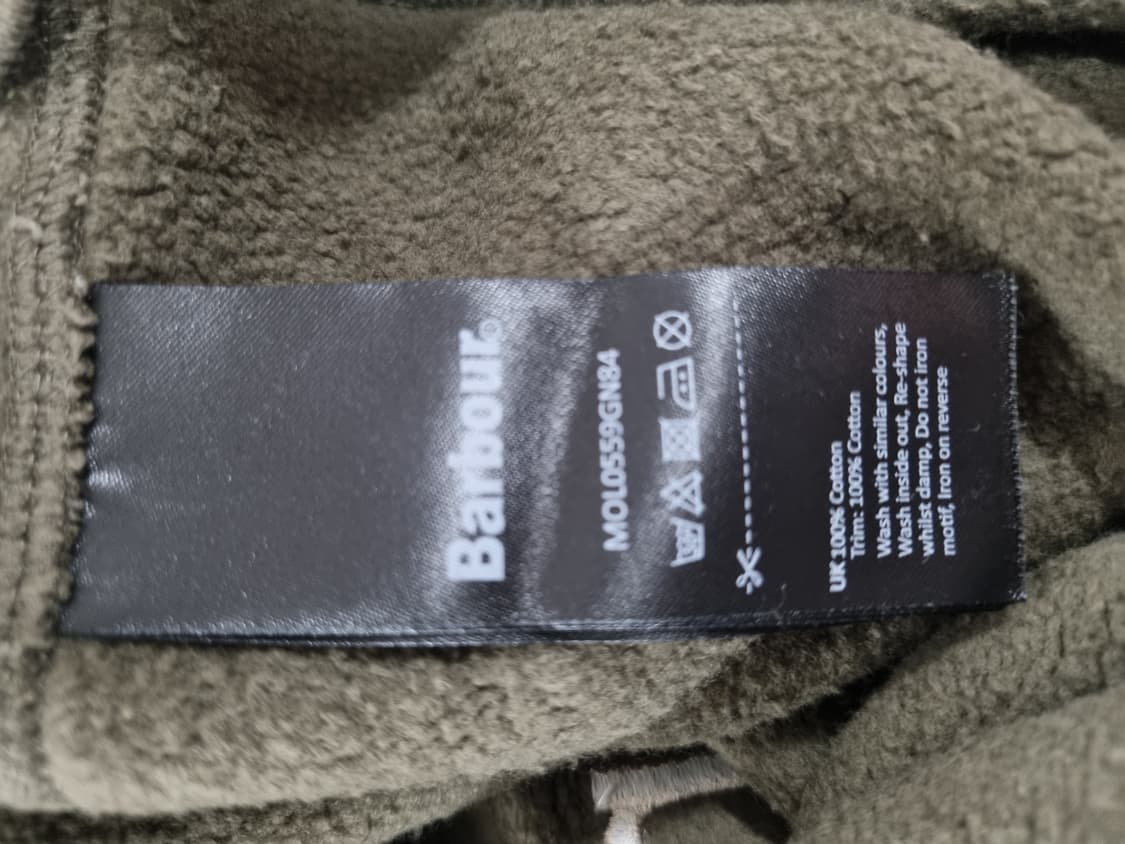 바버 메종키츠네 콜라보 맨투맨  상품이미지4