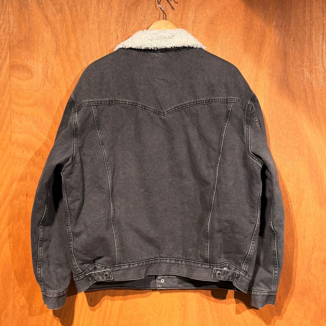 리바이스 실버탭 쉐르파 데님 트러커 자켓 M 105 상품이미지6