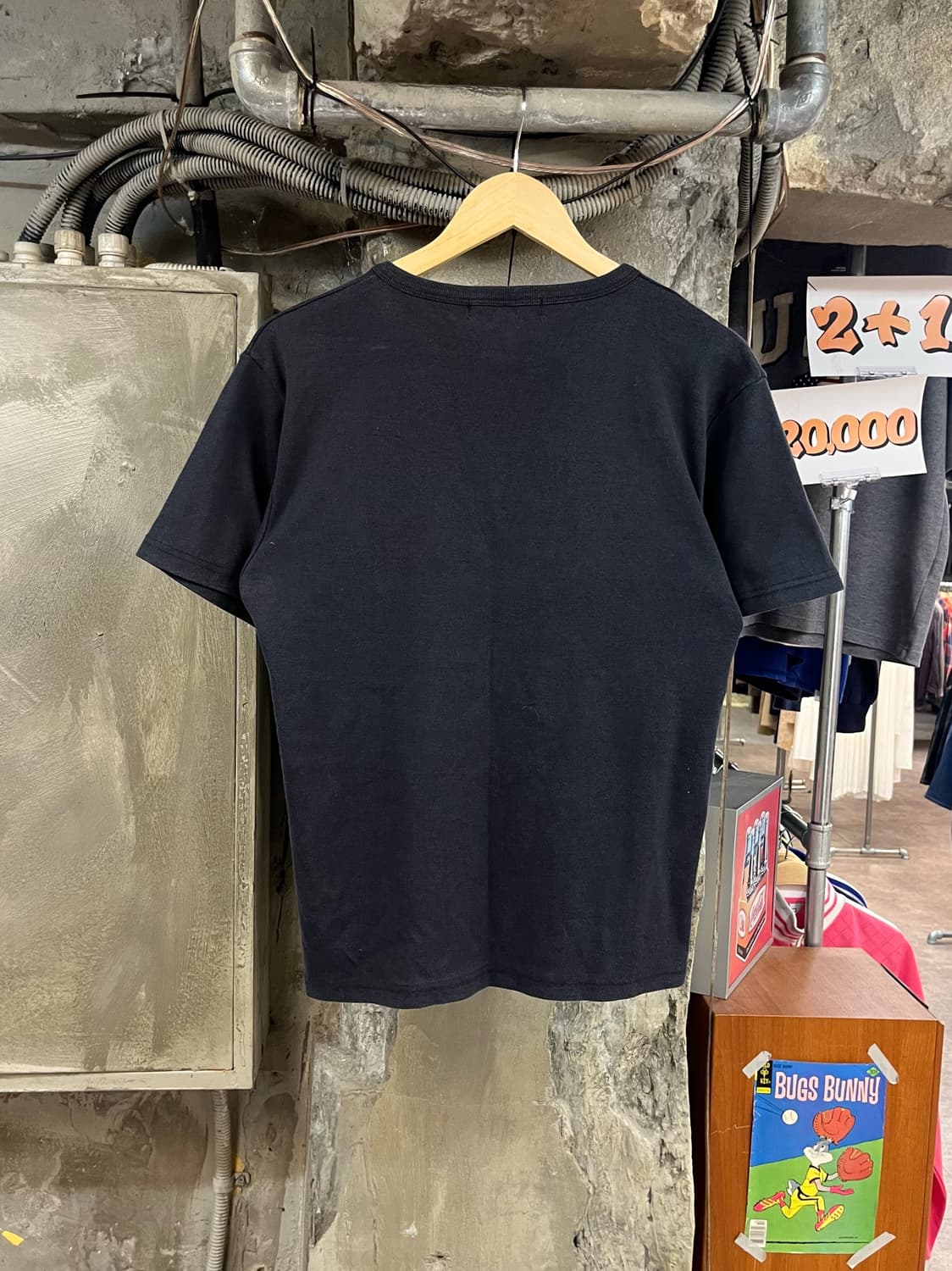 본더치 헨리넥 반팔티 블랙 100 #csz4131 상품이미지2