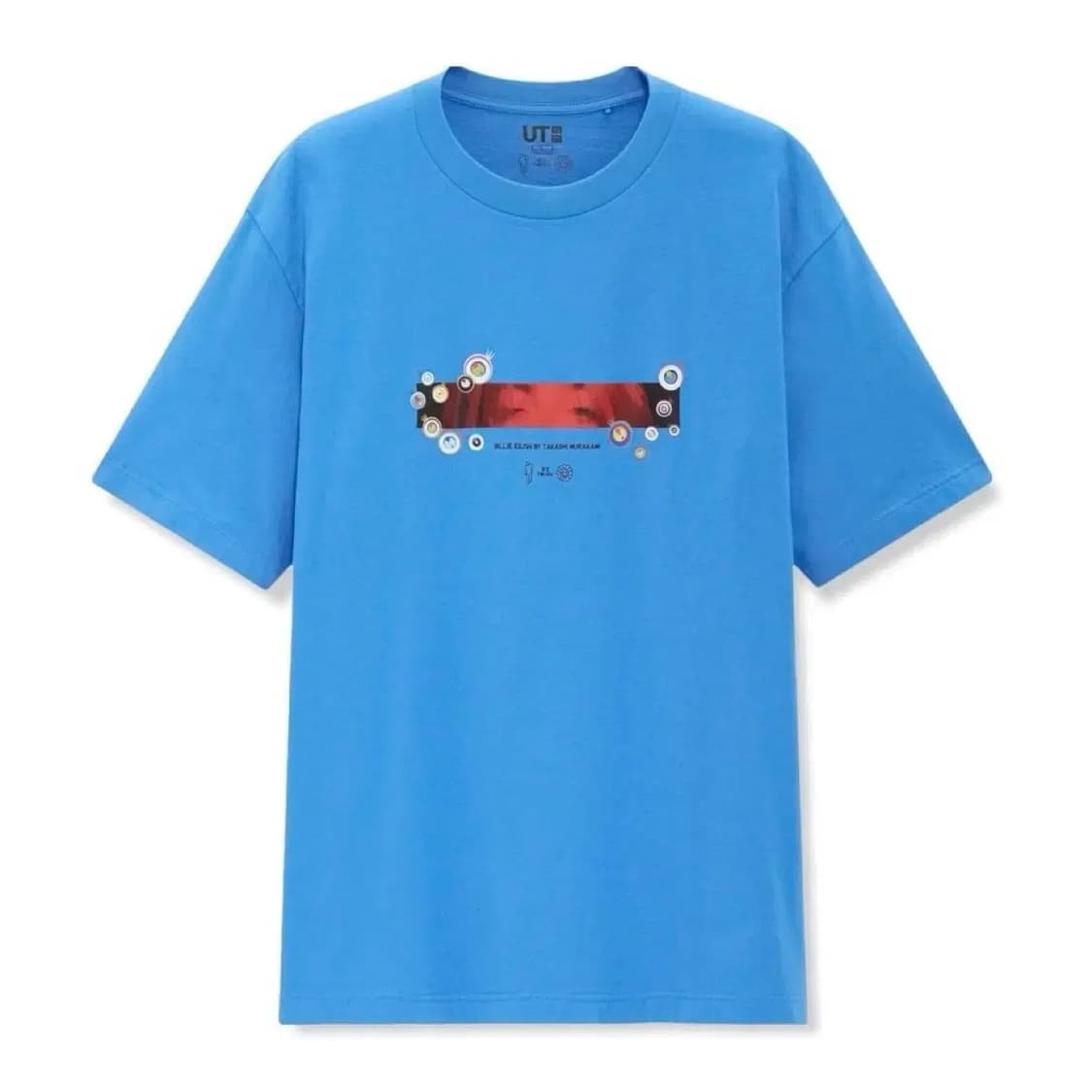 판매) 빌리아일리시 X 무라카미 다카시 카이카이키키 유니클로 UT 티셔츠 상품이미지1