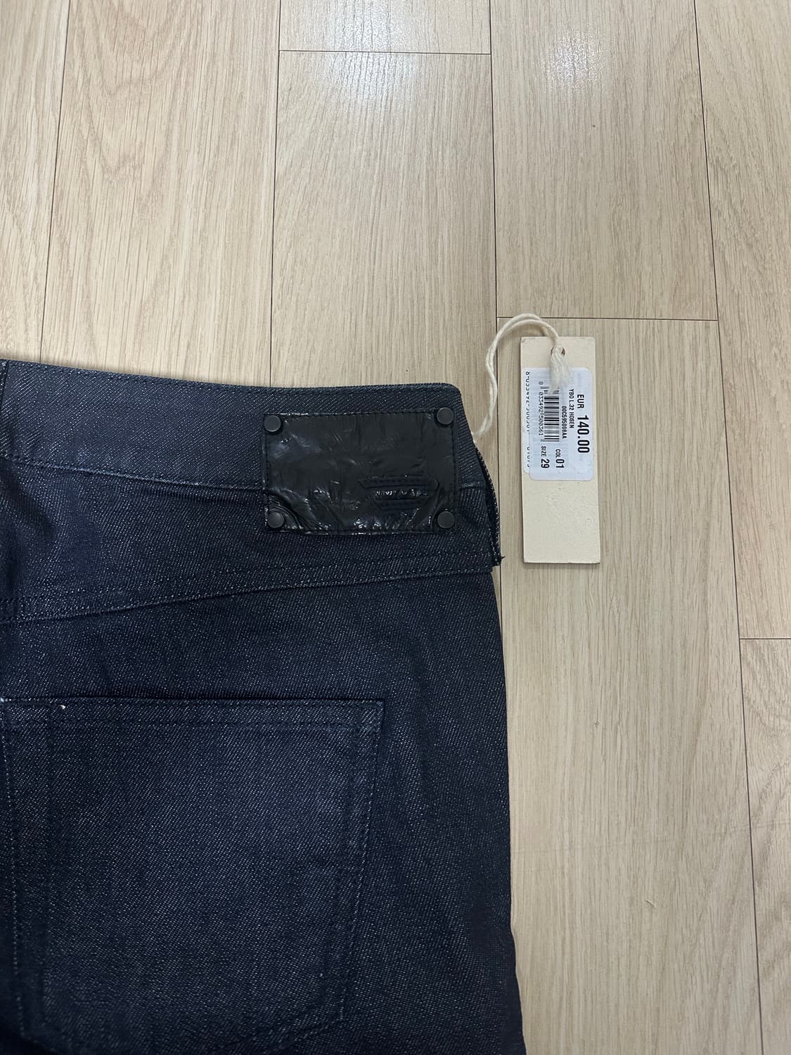 디젤 생지 로우라이즈 부츠컷 팬츠 29 새상품 상품이미지3