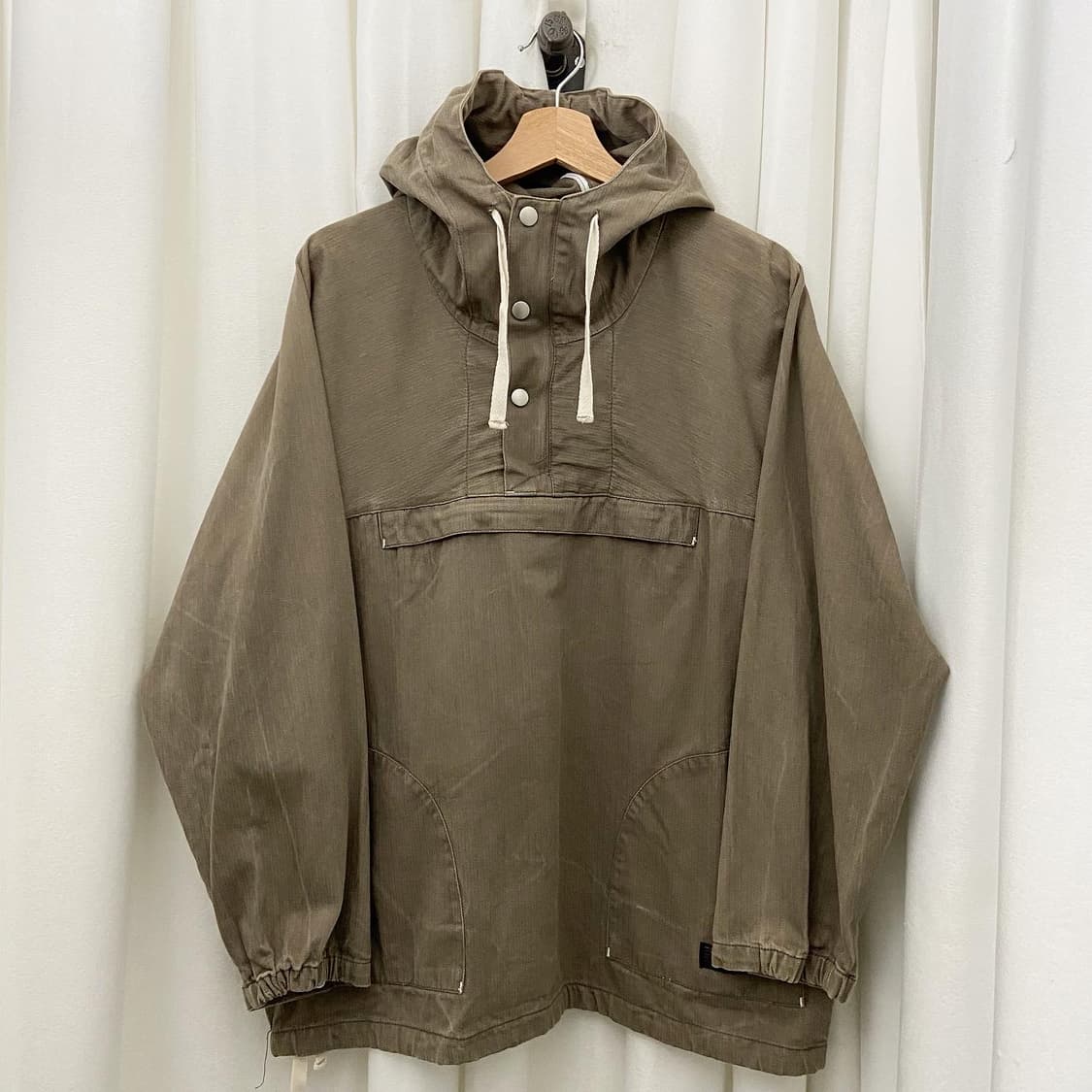 유니폼브릿지 브라운 코튼 아노락 상품이미지1