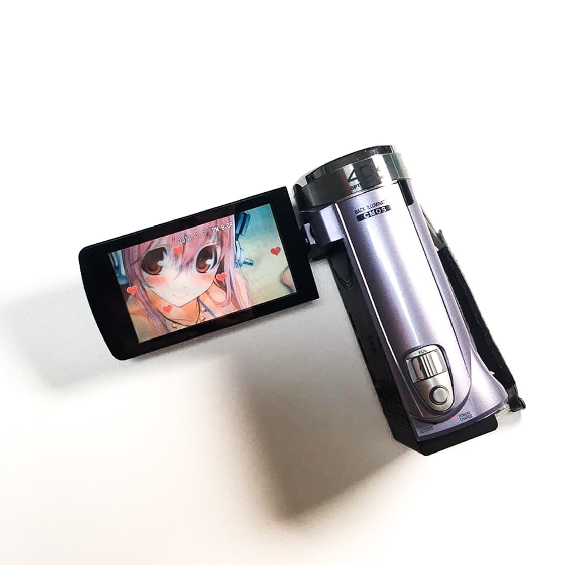 [희소템]JVC 에브리오 GZ-E225 빈티지 캠코더 라벤더  상품이미지4