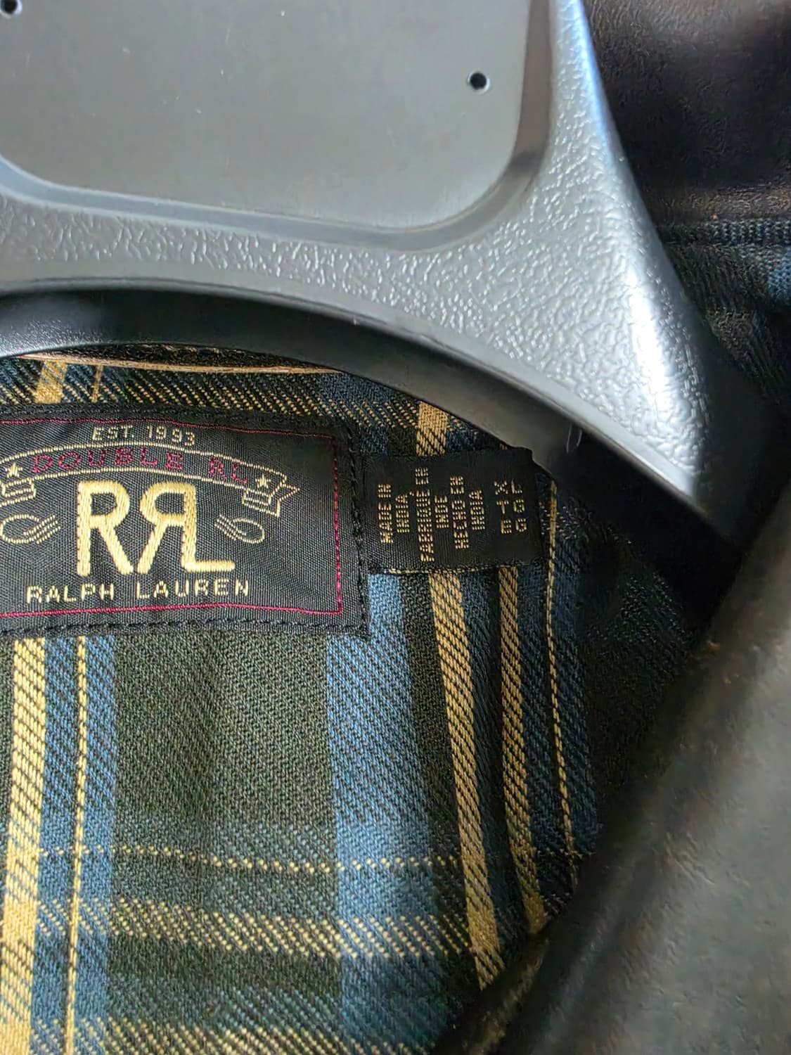 [XL] RRL 뉴스보이 레더 자켓 판매 상품이미지4