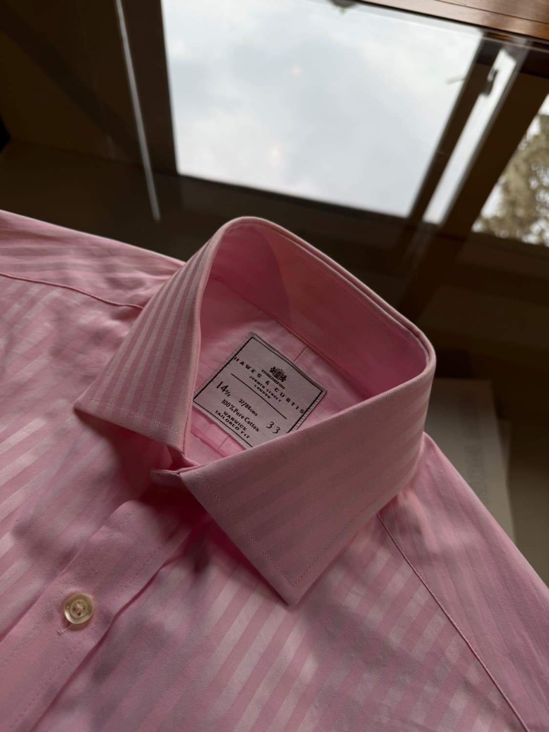 HAWES&CURTIS 드레스 셔츠 100 상품이미지5