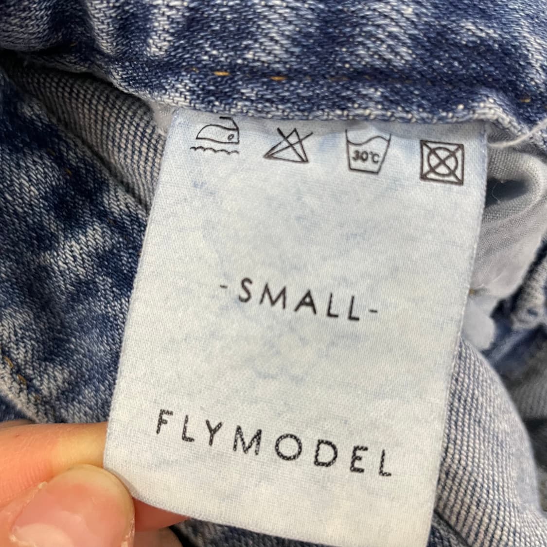 [S] 플라이모델 하이웨스트 부츠컷 워싱 데님팬츠 1209EB2 상품이미지3