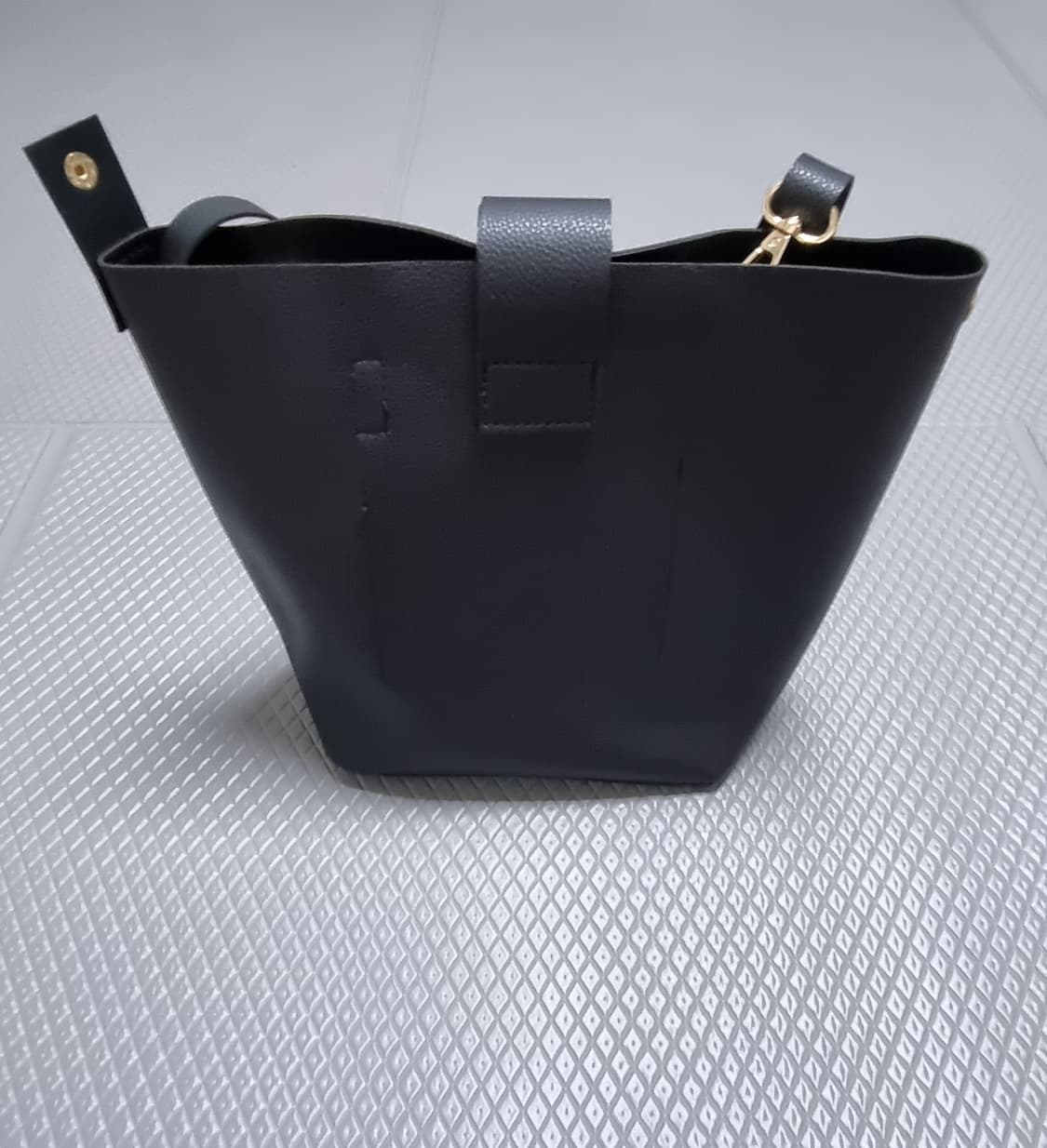 블랙 토트 크로스백 상품이미지6