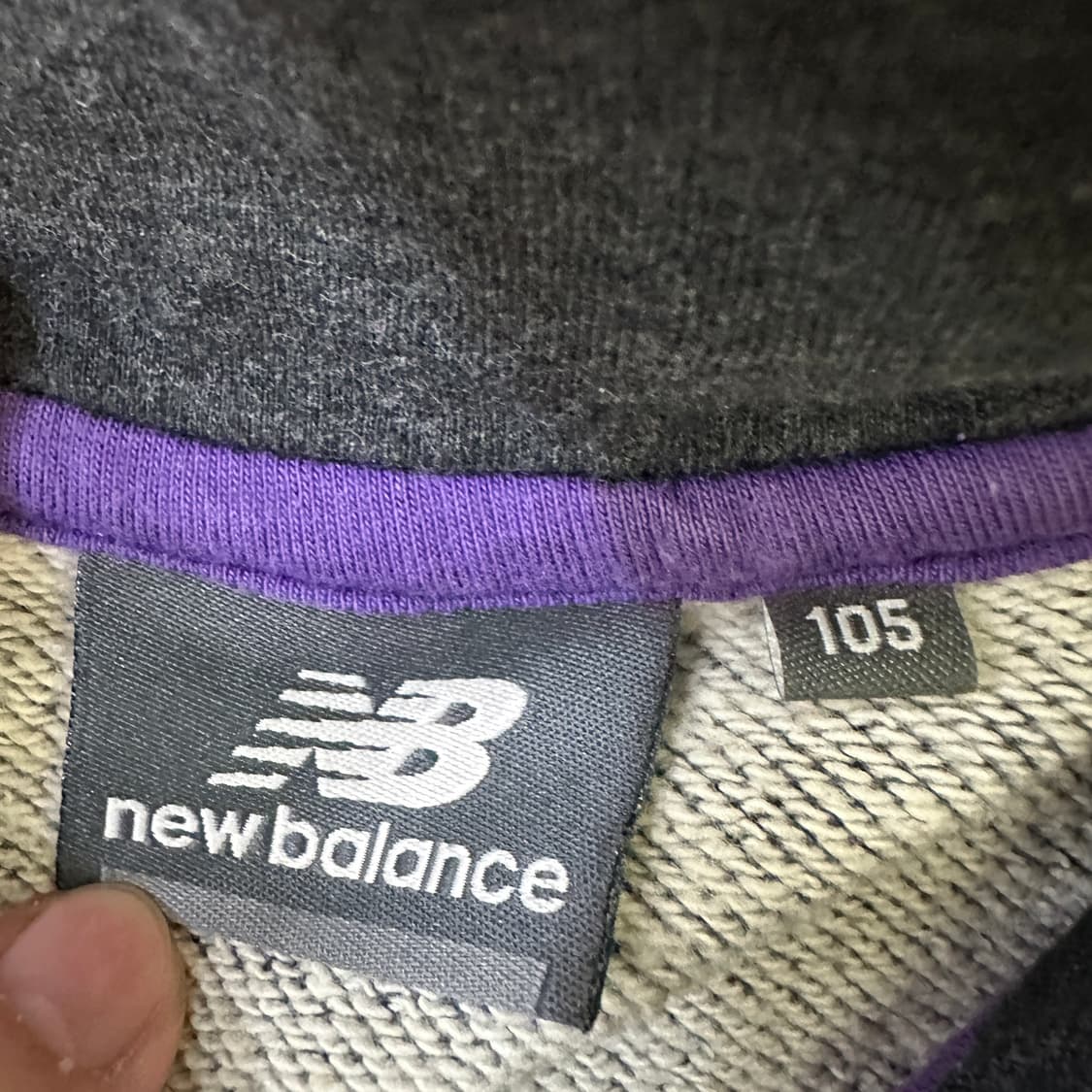 105 뉴발란스 스몰로고 후드집업0403D 상품이미지2