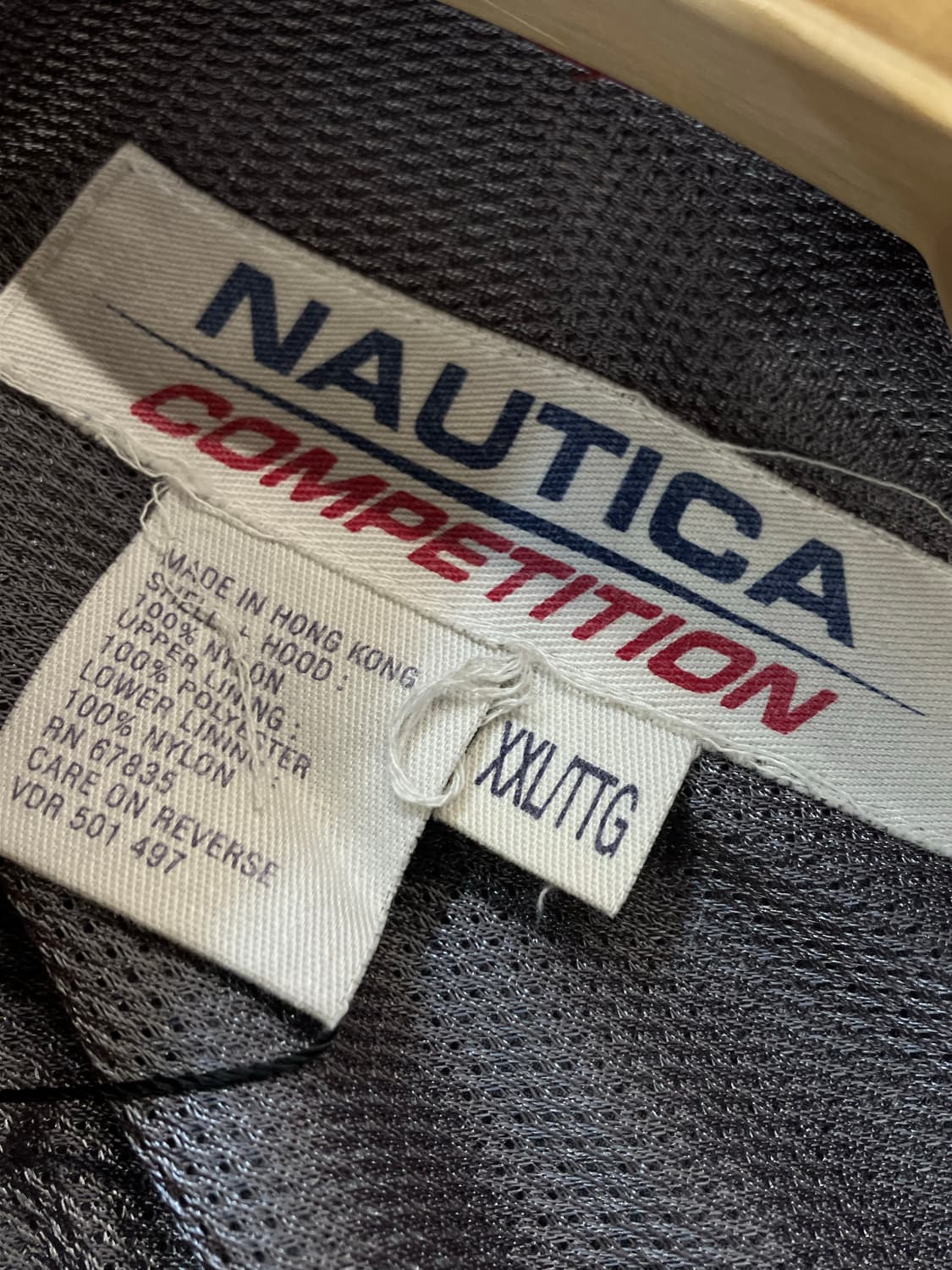 노티카 컴페티션 스펠아웃 박시핏 바람막이 자켓 카키  XXL  #csz2 상품이미지4