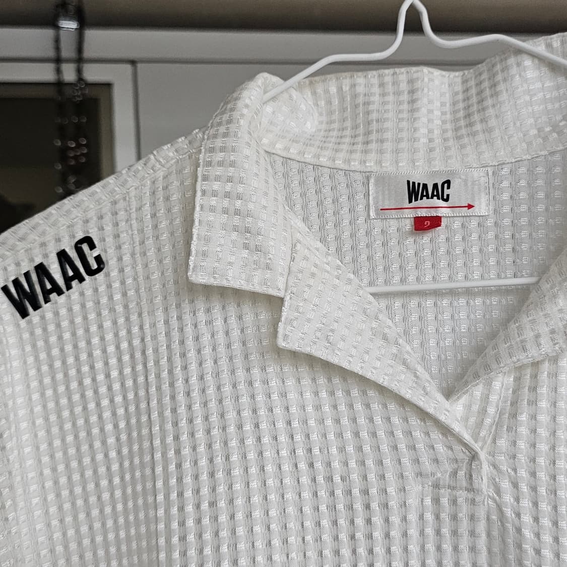 55~66왁 WAAC 골프 반팔 카라티 상품이미지3