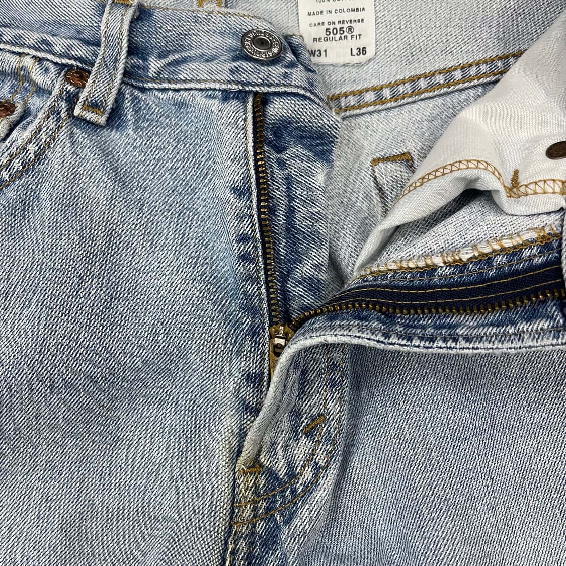  00's LEVI'S 505 W31l36 상품이미지3