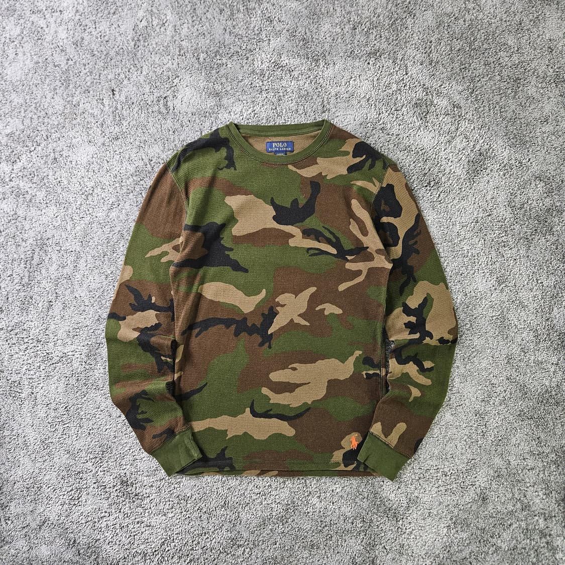 [무료배송] POLO RALPH LAUREN 카모플라주 긴팔 티셔츠 상품이미지1