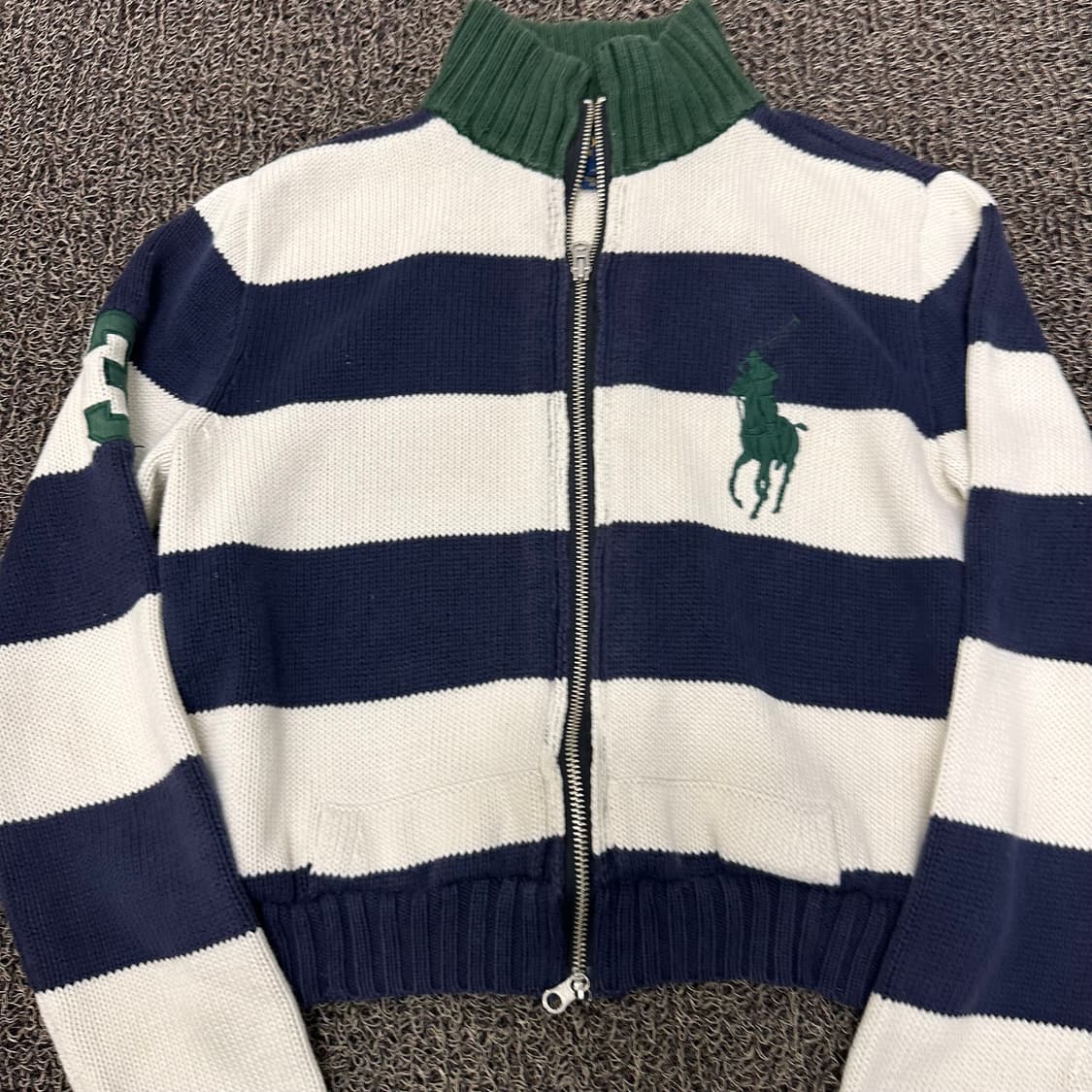 POLO 폴로 랄프로렌 빅포니 스트라이프 여성 니트 S 상품이미지2