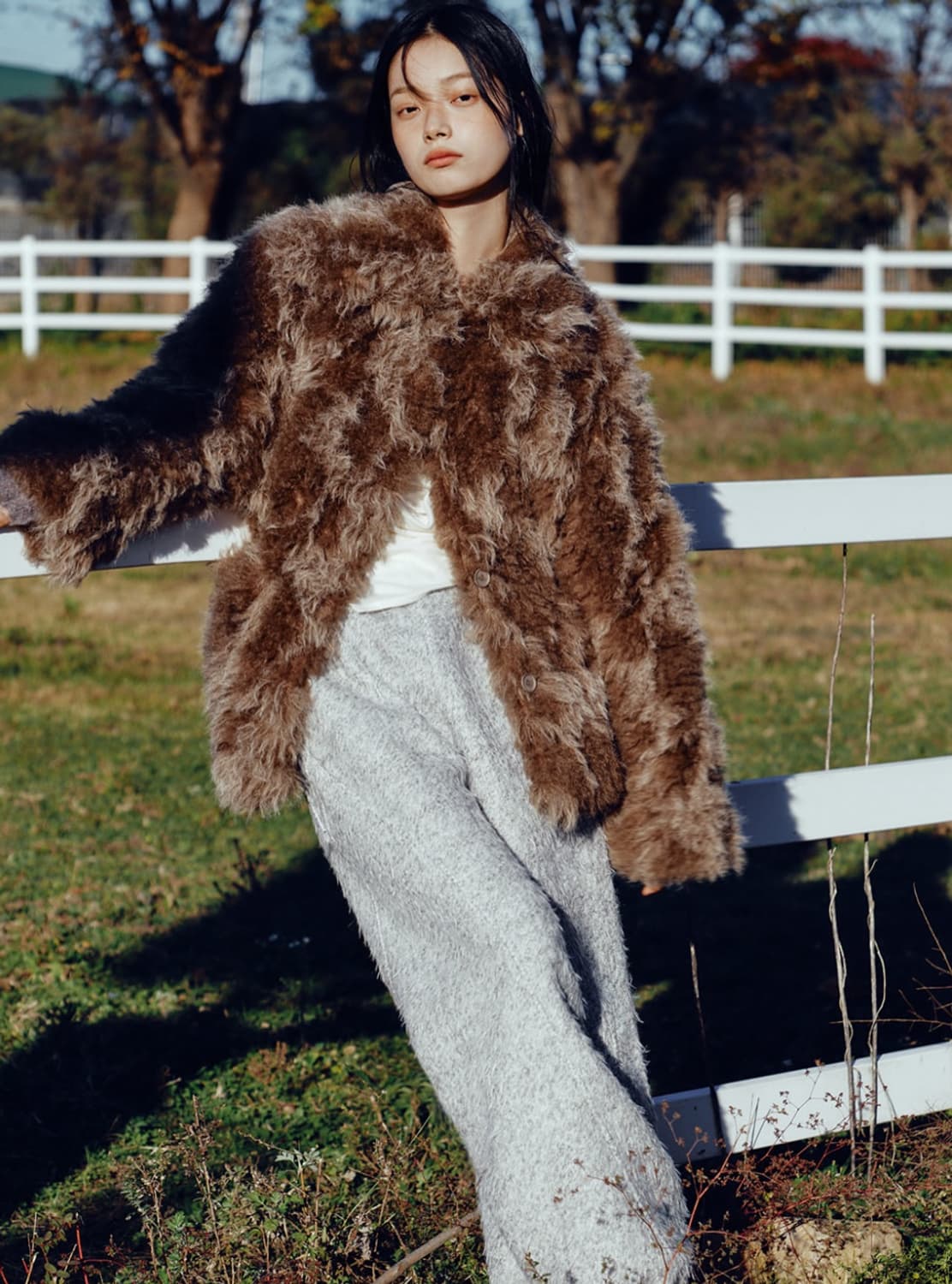 세릭 믹스 퍼 자켓 CERRIC MIXED FUR JACKET 상품이미지2