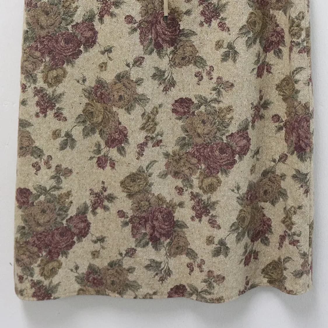 HARMONICA 플라워 울 혼방 허리밴딩 롱 스커트 63199 상품이미지4