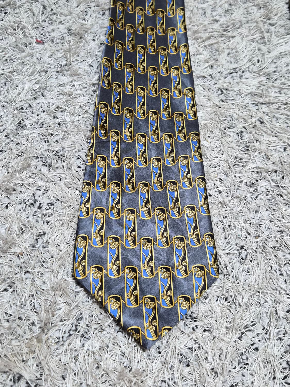 랑방Lanvin 메인로고 패턴 넥타이 Free - N74 상품이미지2