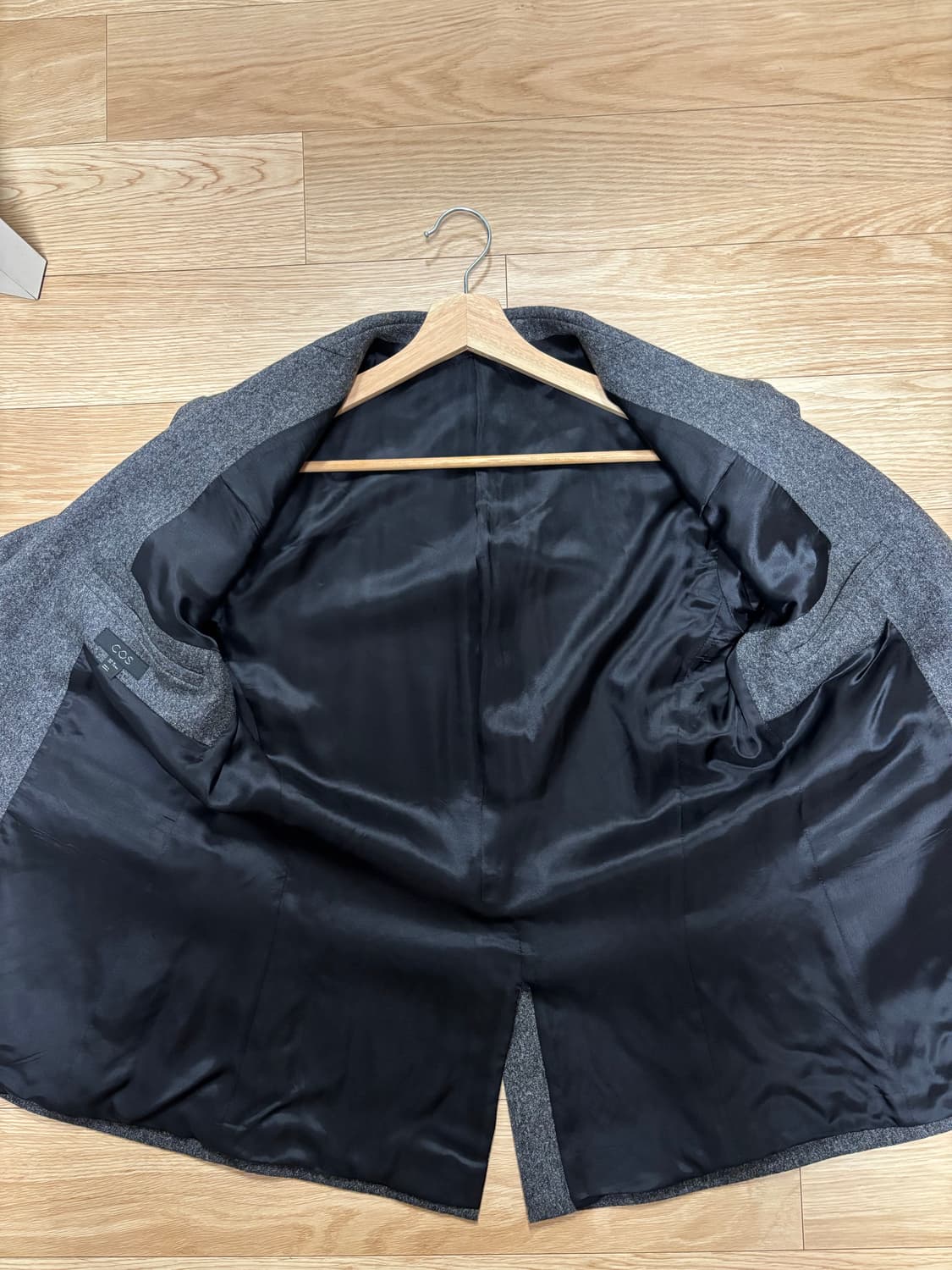 [48] 코스 울 헤링본 수트 그레이 상품이미지6