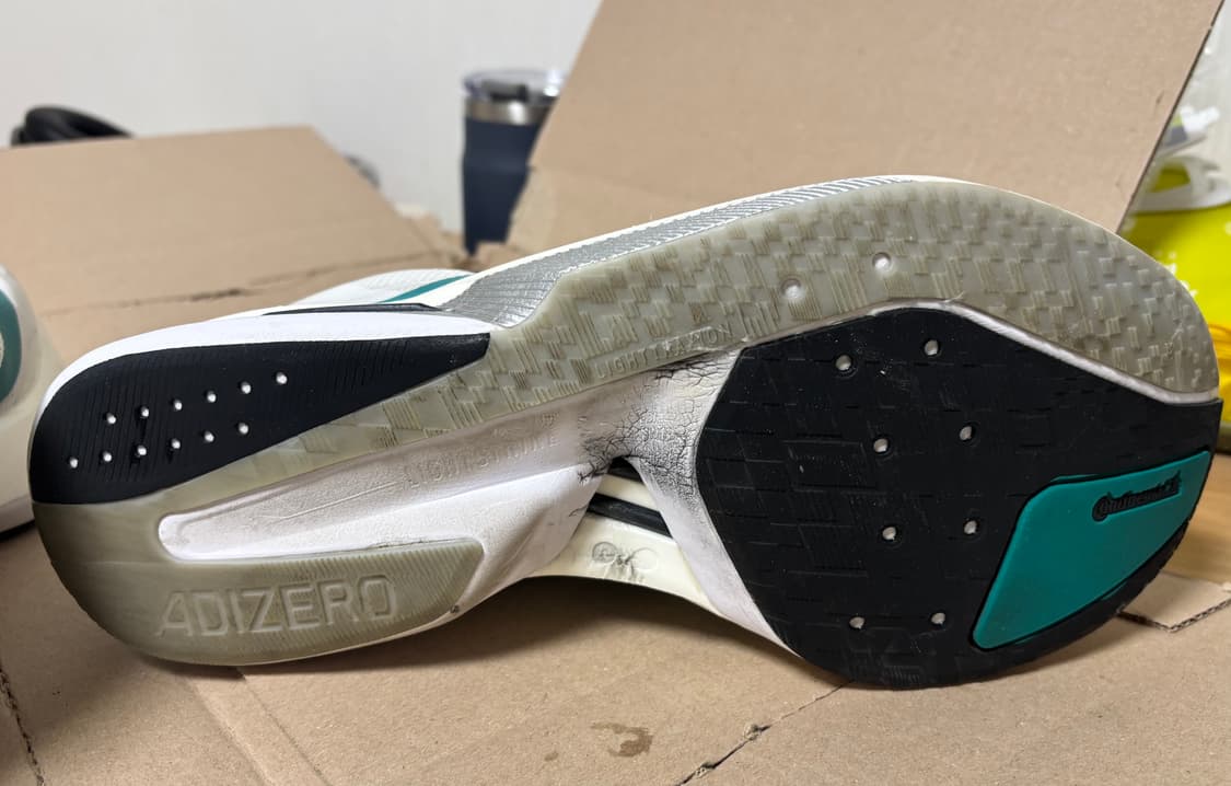 아디다스 아디제로 보스턴 13 275 그린 상품이미지5