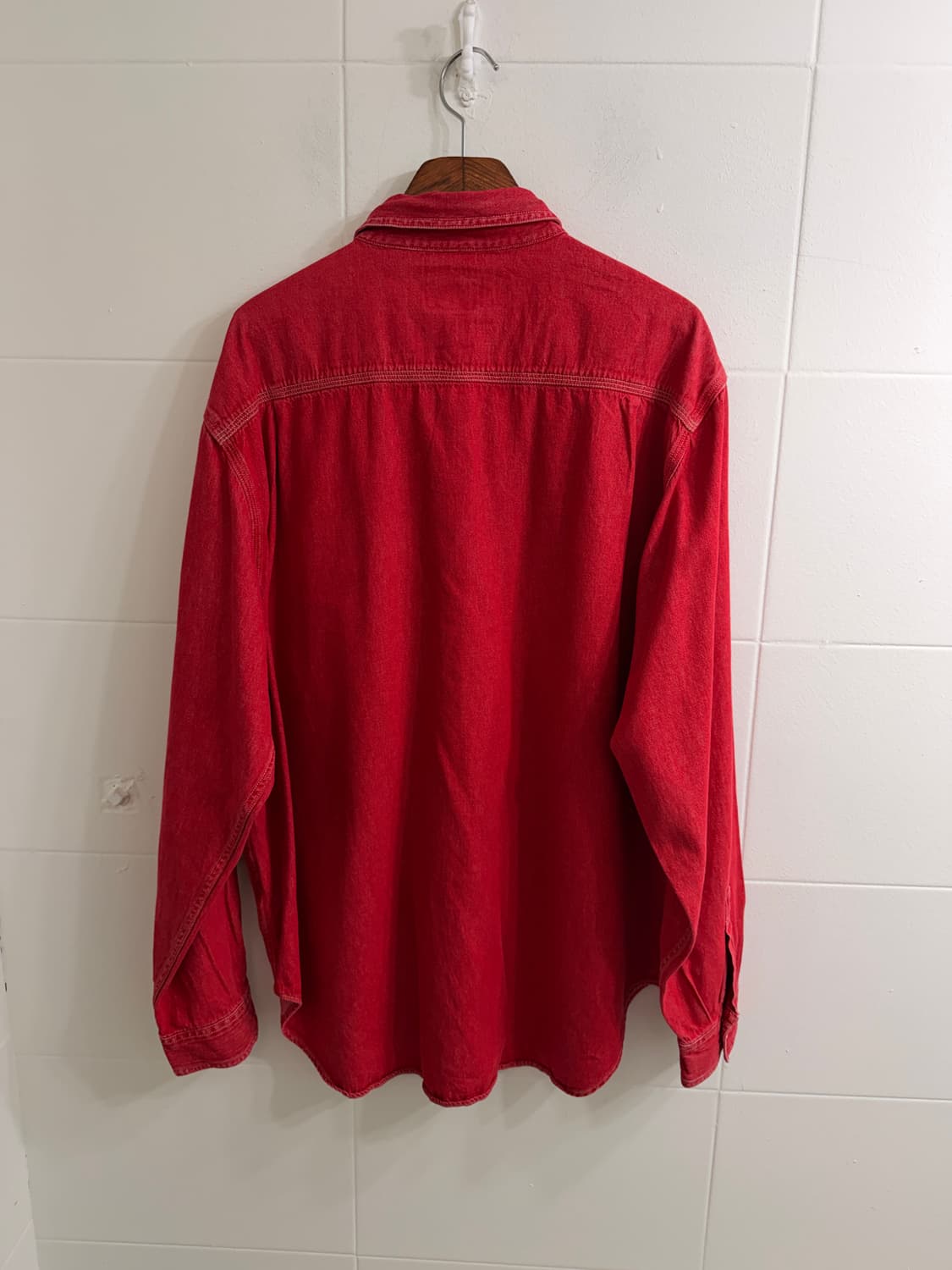 (세트 할인 가능) 페페진스 런던 웨스턴 프린지 레드 셔츠 상품이미지6