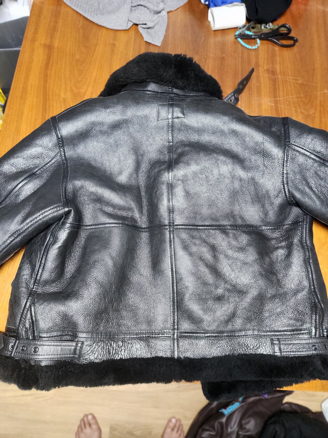 콕핏 블랙 무스탕 44 상품이미지2