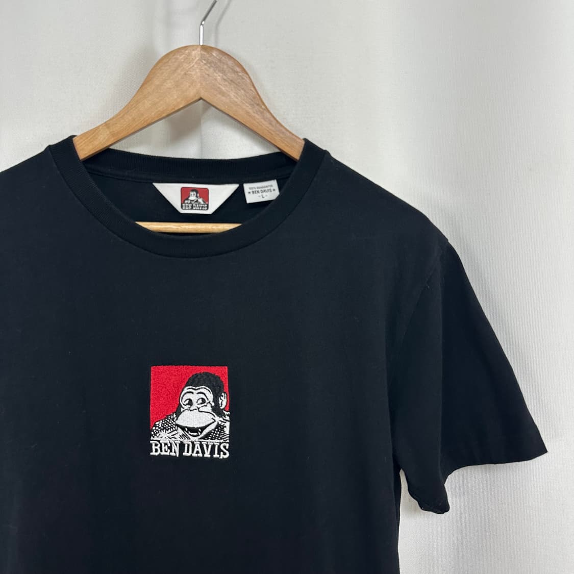   벤데이비스 공용 반팔티 검정 L 상품이미지2