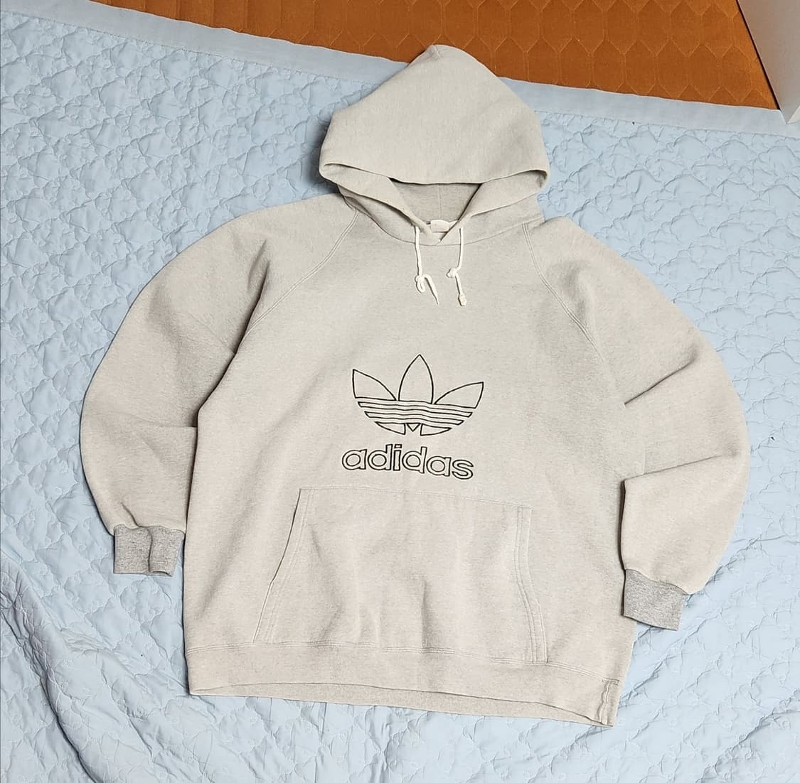 아디다스 90s 빅로고 파이어버드 올드스쿨 오버핏후드티 상품이미지3