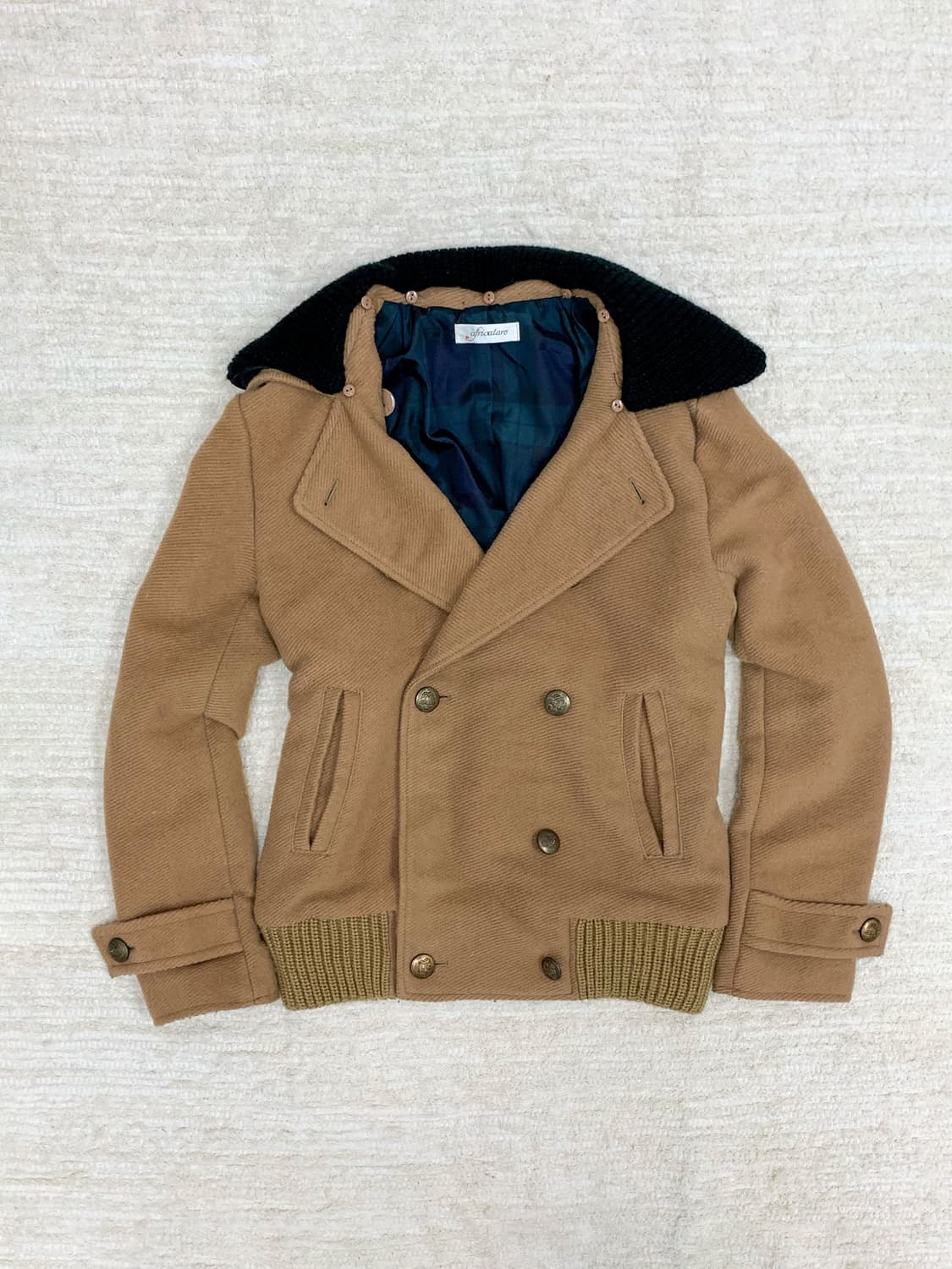 Brown Double-Button Jacket 상품이미지1