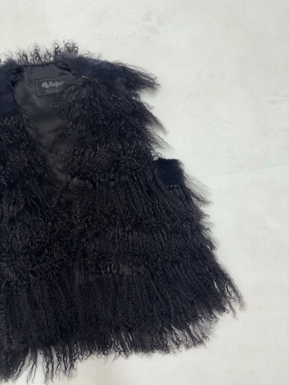 PURPLE GRAY FUR VEST 상품이미지10