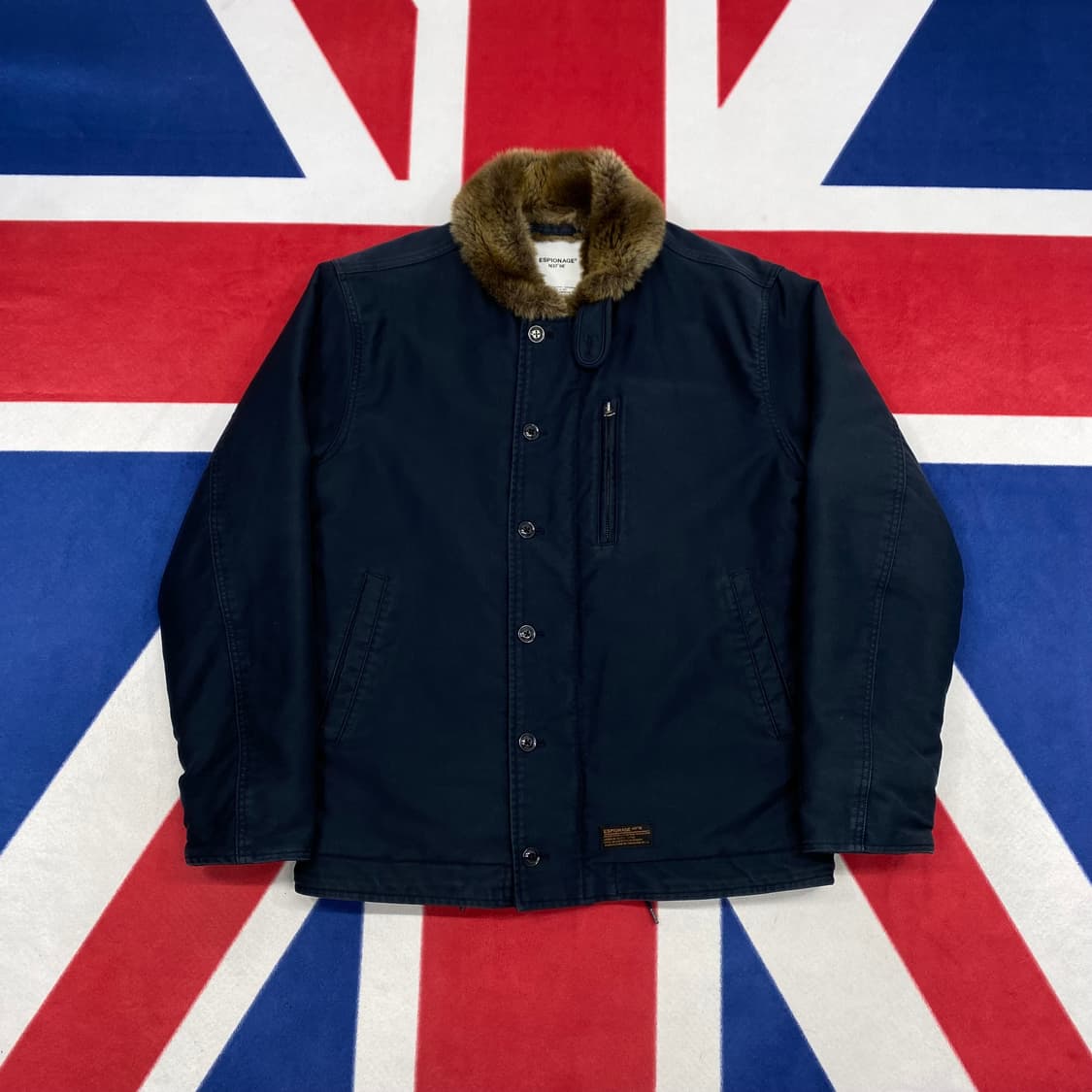 에스피오나지 덱자켓 실측 L  상품이미지1